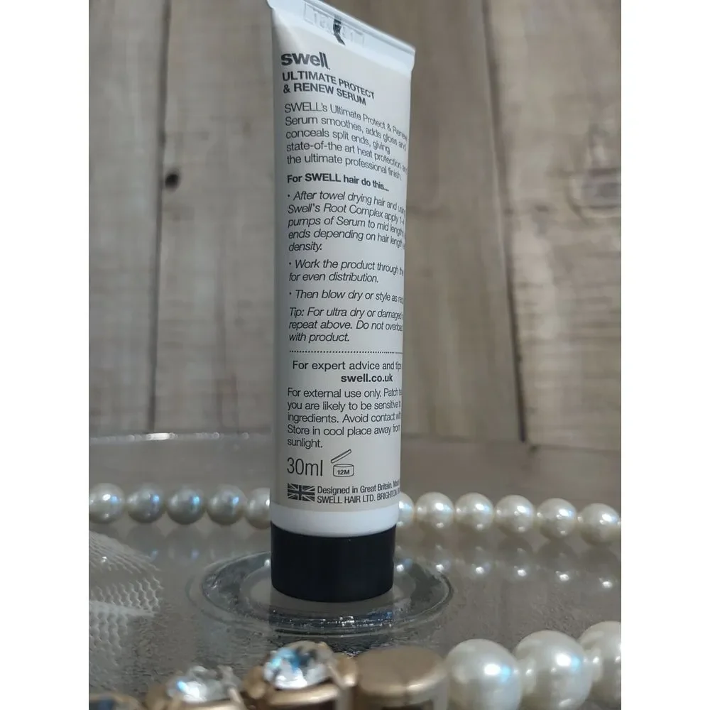 SWELL~Ultimate Protect & Renew Serum.‎ Smooths & Adds Gloss (1oz)